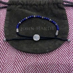 John Hardy Men's Sterling Silver Lapis Bracelet